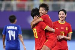 关于中国女足表现出色，轻松取得胜利的信息